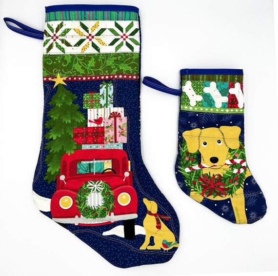 Stocking Christmas Decor – Festive Mantle Decor