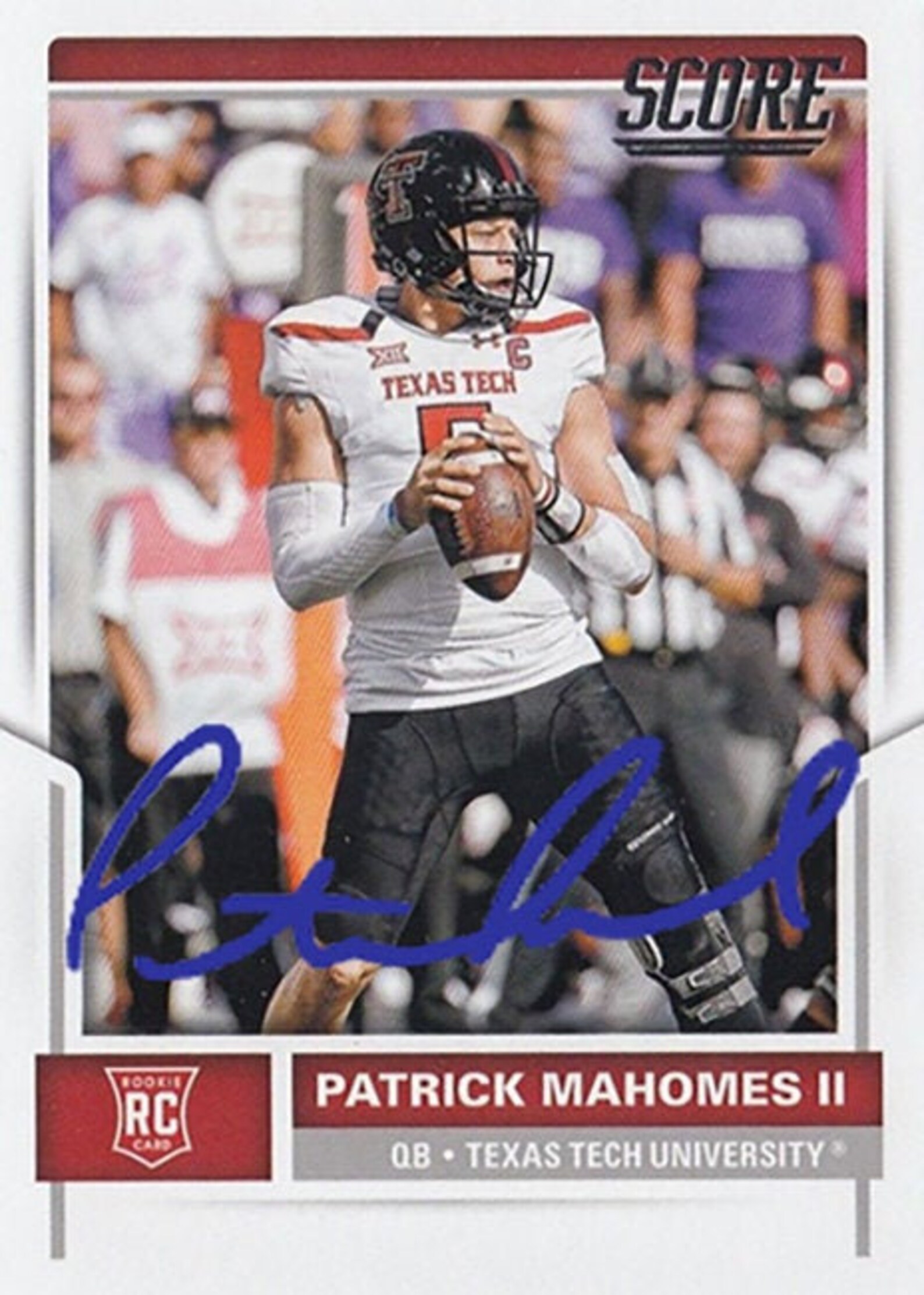 Patrick Mahomes AUTOGRAPH any Mahomes Football Card YOUR Etsy
