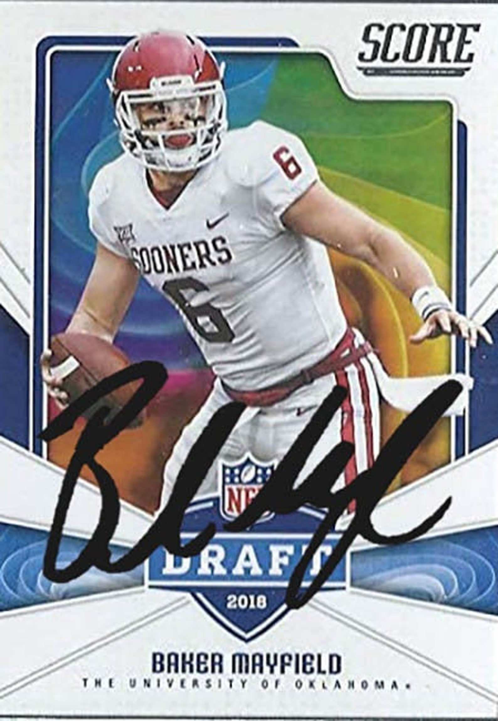 Baker Mayfield AUTOGRAPH Any Mayfield Football Card YOUR Etsy