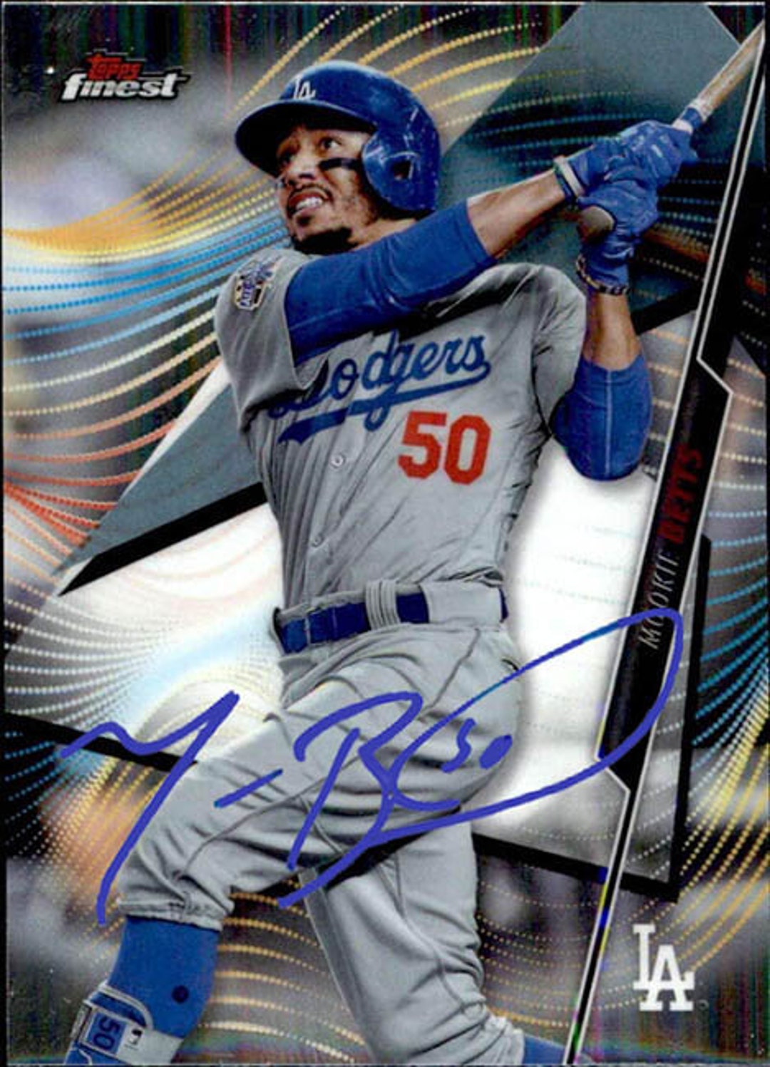 Mookie Betts AUTOGRAPH Any Card Front or Back of Card Any Card - Etsy