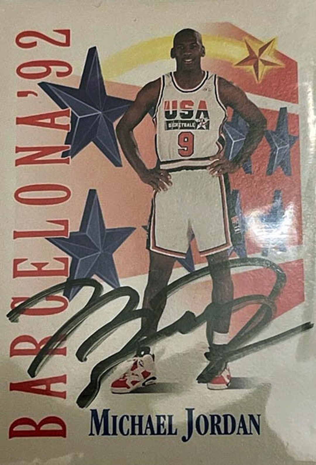 michael jordan olympic card 1992