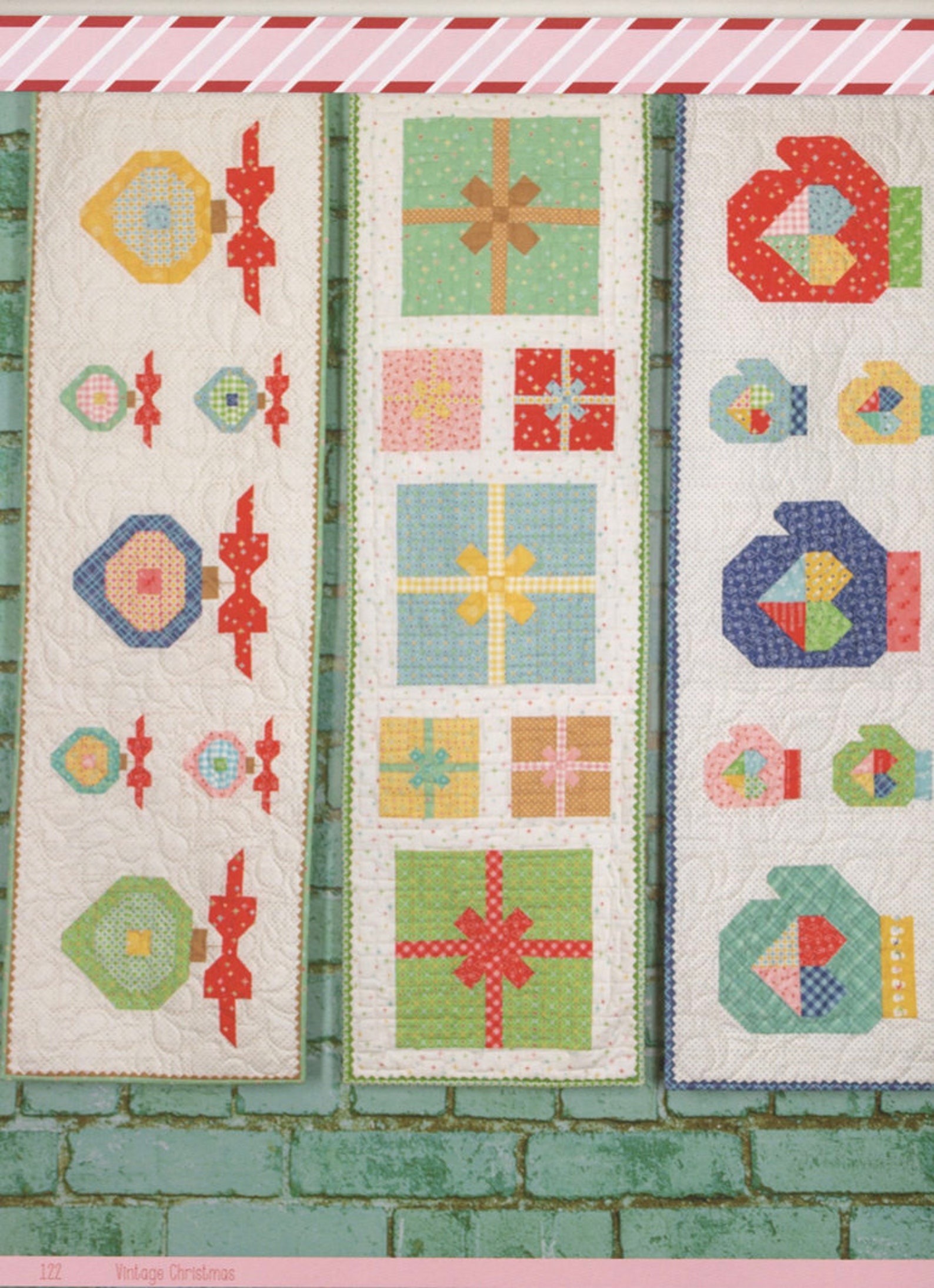 Vintage Christmas by Lori Holt Quilt Pattern Book Quilt Etsy