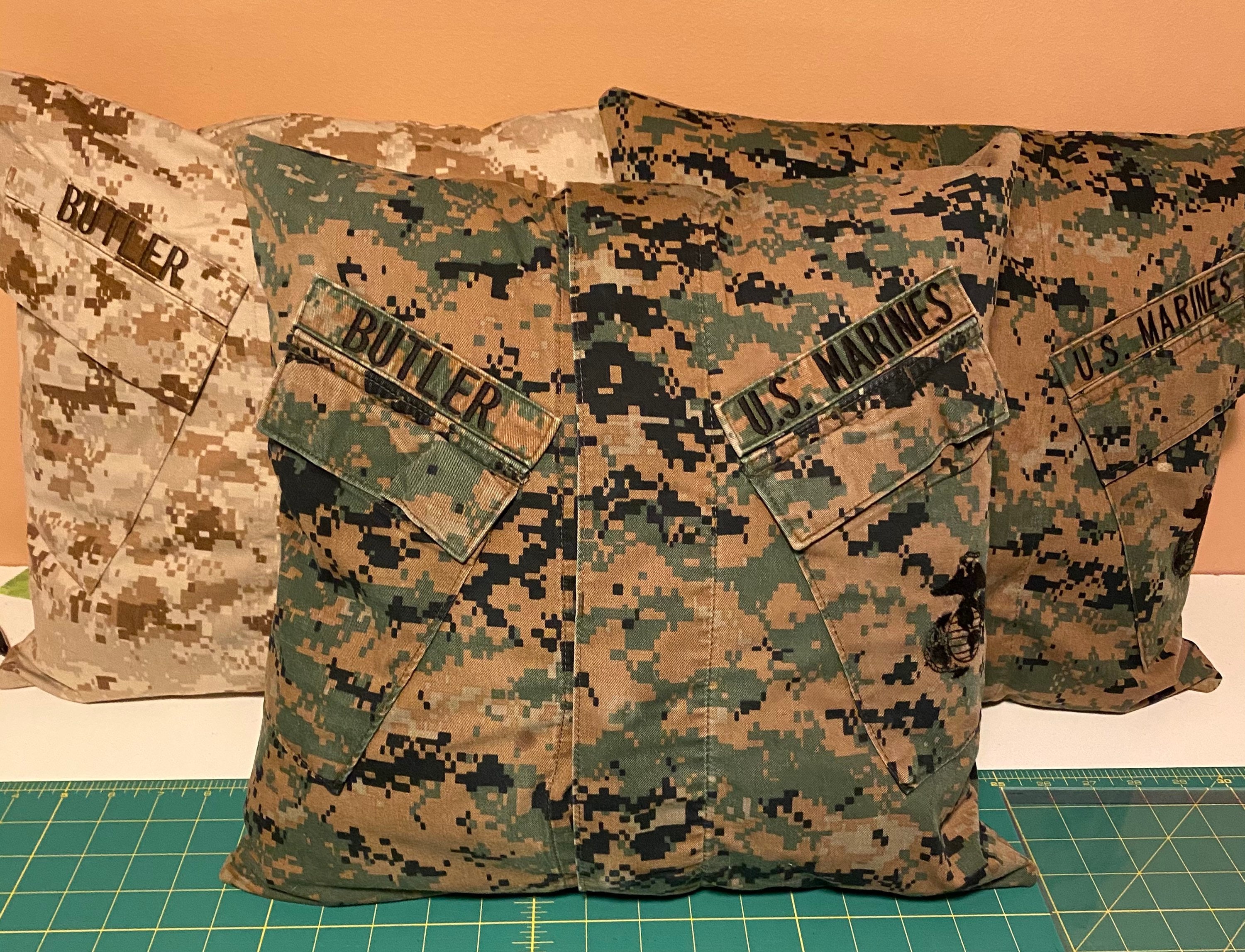 Memory pillows military pillows throw pillows Etsy