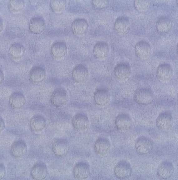 Sewing & Fiber Lavender Cuddle Dimple Solid Dimple Minky, Minky Fabric ...