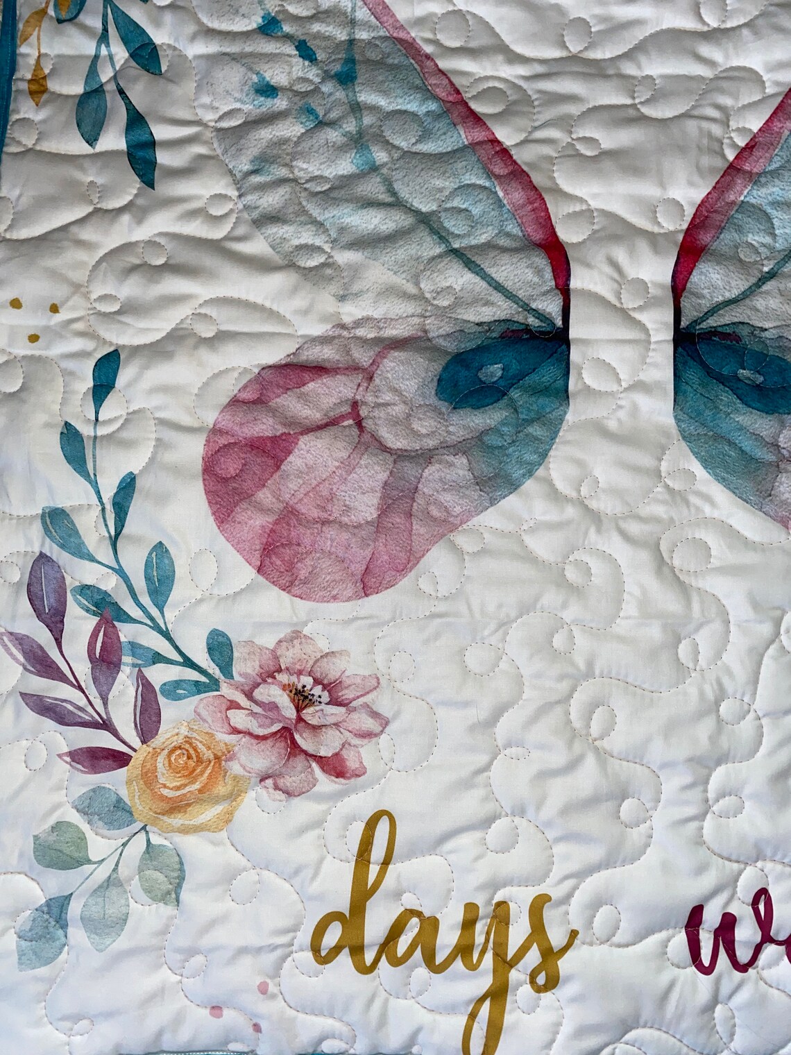 Baby milestone Quilt Baby Blanket Quilted baby blanket Etsy