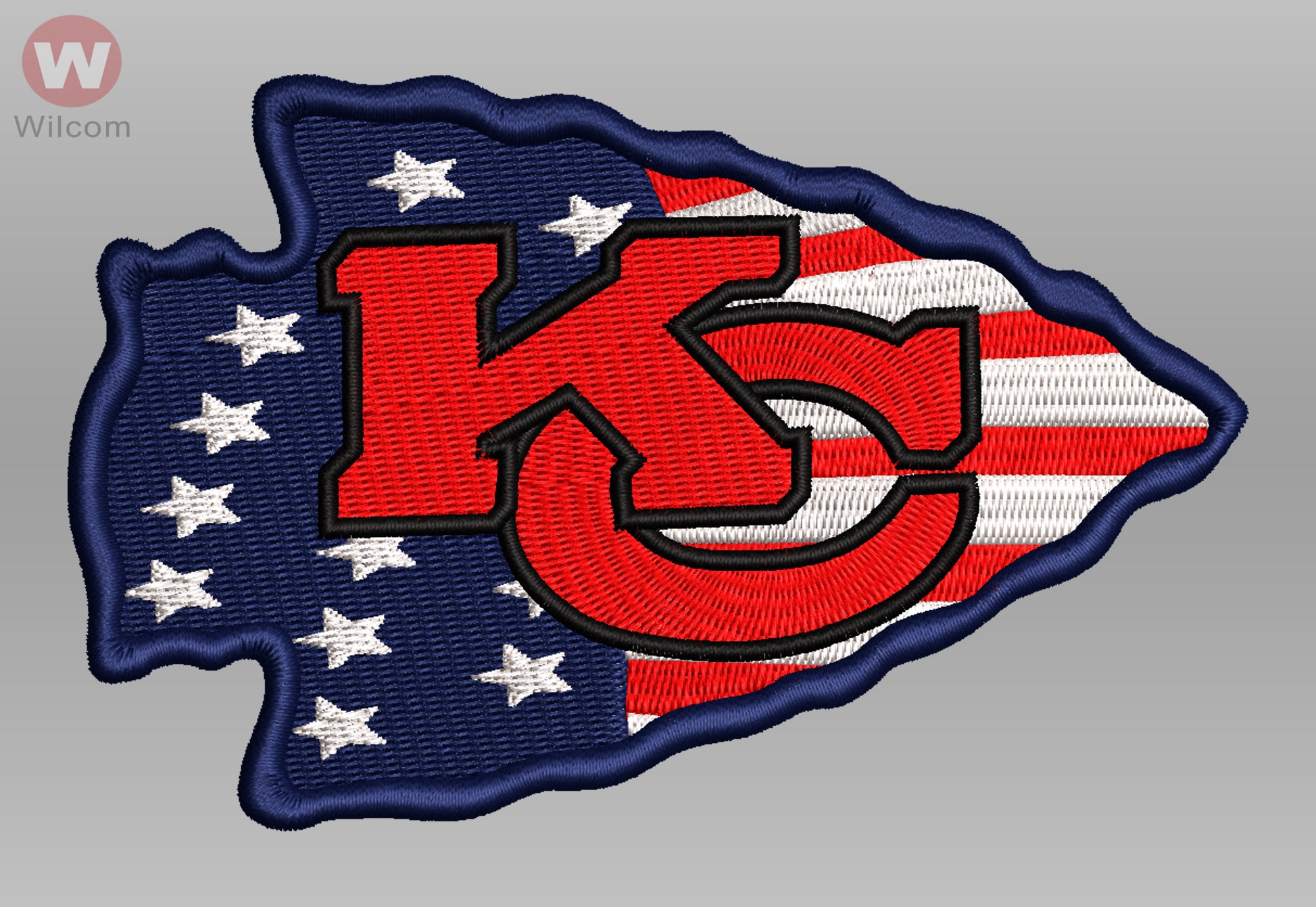 NFL Kansas City Chiefs 2 Machine embroidery design | Etsy