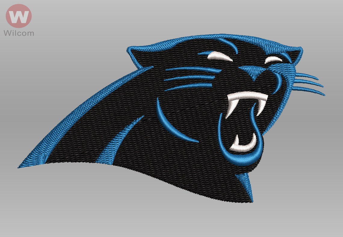 Nfl carolina panthers machine embroidery design sybju  etsy Nfl carolina panthers machine embroidery design sybju  etsy