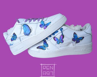 Air force one customisée Papillons