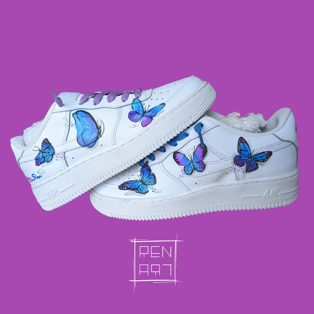 air forces with butterflies on it