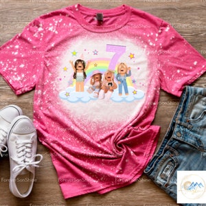 Girls Birthday Roblox Bleach Shirt