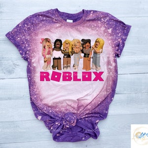 Roblox Birthday Girl African American Family Party Shirts