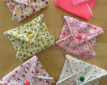 Soap pouch, waterproof soap case, toiletry bag accessory, soap or solid shampoo bag, nomad envelope, gift for her