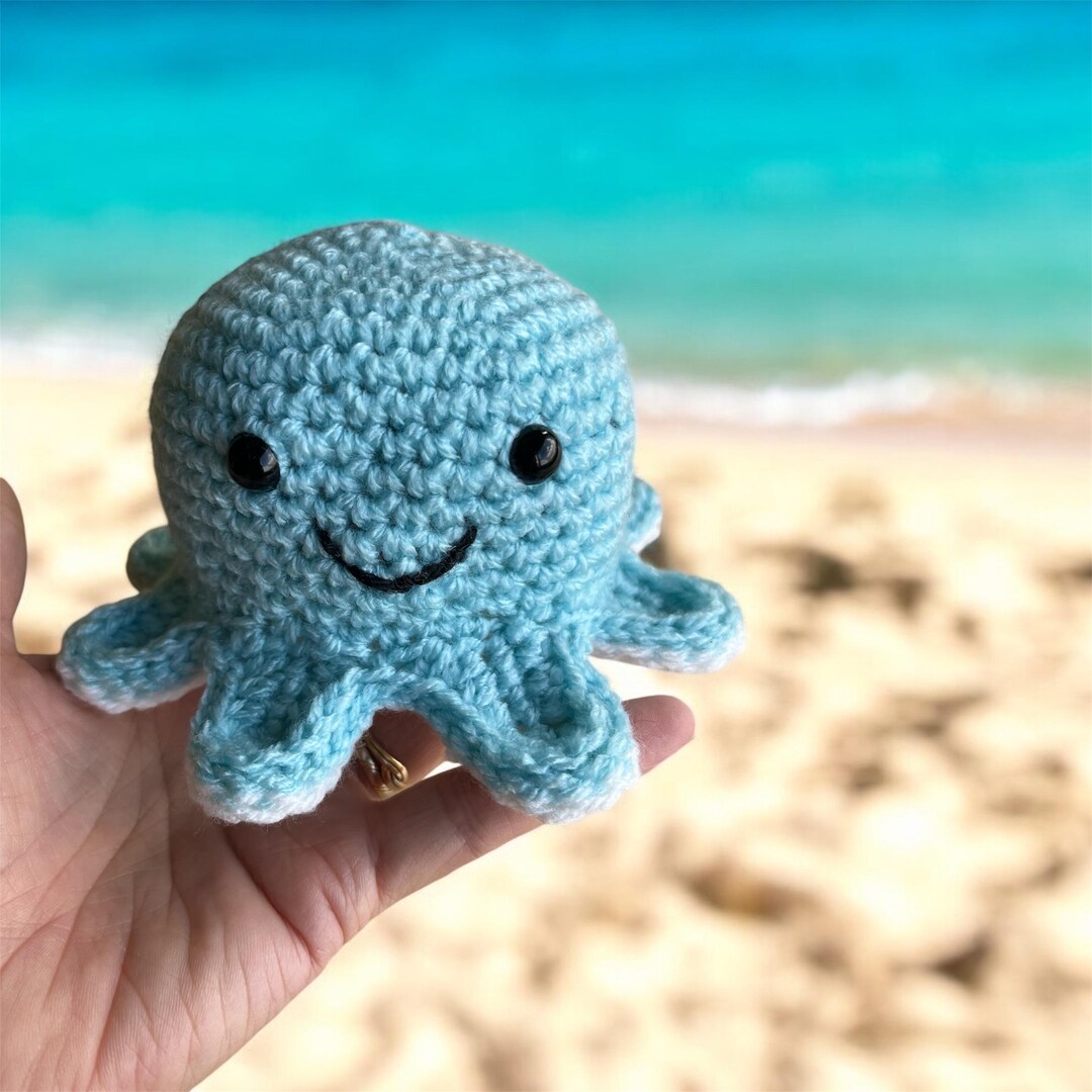 Pulpo reversible de crochet, pulpo sonriente feliz, pulpo enojado, pulpo de  peluche de emociones, habilidades motoras para niños México