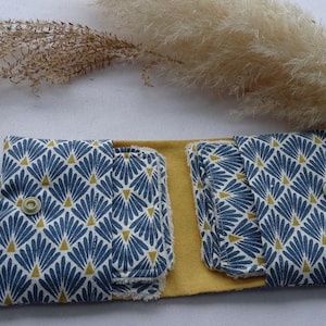 Set bamboe sponsdoekjes met opbergdoosje, wasbare make-up verwijderaar doekjes set, make-up accessoire, reisdoekjes set