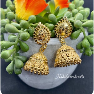 Maharashtrian jhumka on sale