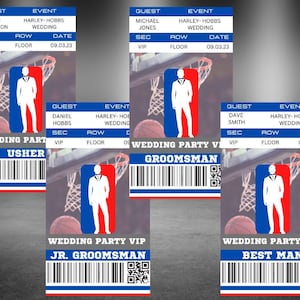 Biglietto per la proposta di matrimonio dello sposo per il basket - Idea per la proposta di matrimonio dello sposo per gli appassionati di basket - Invito alla festa di nozze