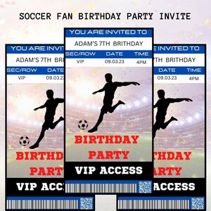 Fußball-Geburtstagsfeier einladen l Fußball-Einladung zum Ausdrucken l Fußballparty einladen l Spielzeit einladen l Sport-Fan-Party