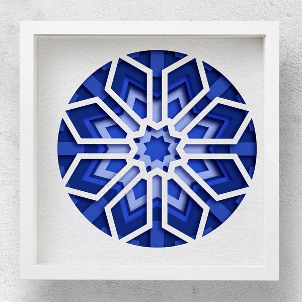 3D Mandala SVG, Paper Cut Shadow Box Template, Mandala 3D Layered Vector For Cardstock Frame, Layered Mandala file For Cricut 3D Mandala SVG, Paper Cut Shadow Box Template, Mandala 3D Layered Vector For Cardstock Frame, Layered Mandala file For Cricut
