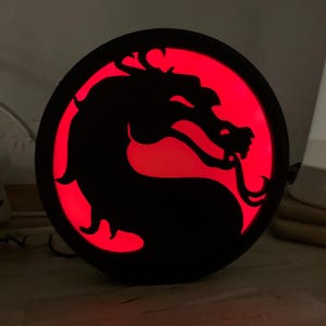 Mortal Kombat LED light