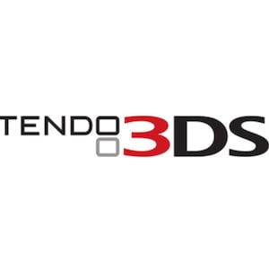 May include: Nintendo 3DS XL logo in black and red with the words "Nintendo" and "XL" in black and "3DS" in red.