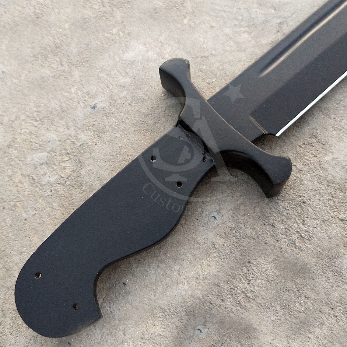 Custom Handmade 1095 Carbon Steel Bowie Knife Blank Blade Etsy