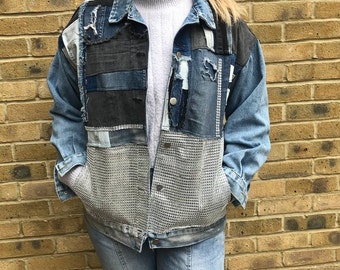 veste en jean personnalisé