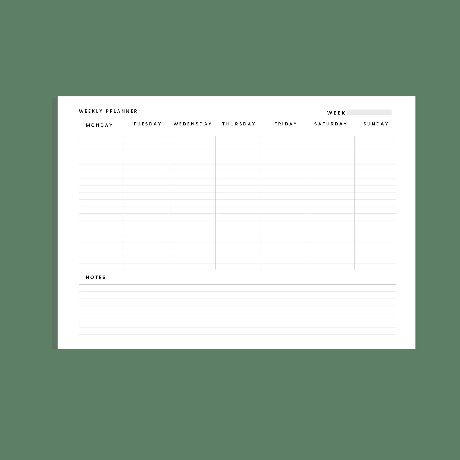 weekly calendar printable weekly to do list weekly to do etsy