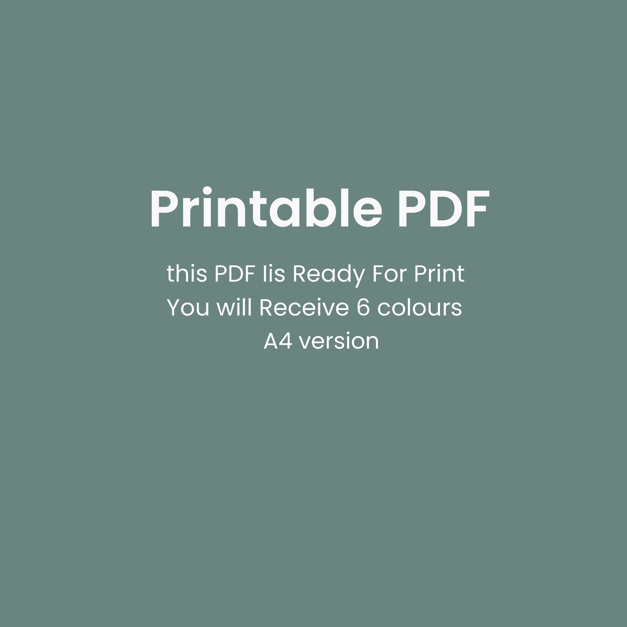 Study Time Tracker - 6 Colours Printable Pdf - Student Time Tracker ...