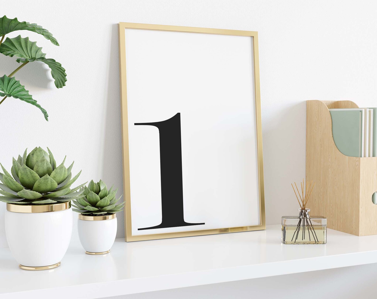 number 1 poster printable art instant download printable etsy