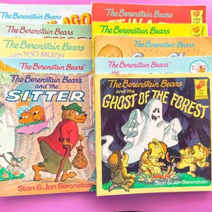 The Berenstain Bears Books- Vintage Children's Books