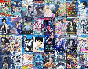 Manga Cover Etsy