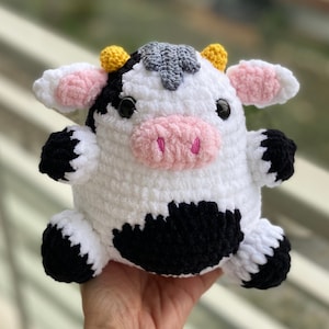 PATTERN Lolly Velvet COW Crochet Amigurumi Cute Soft Velvet Cow Tutorial English PDF Instant Download image 2