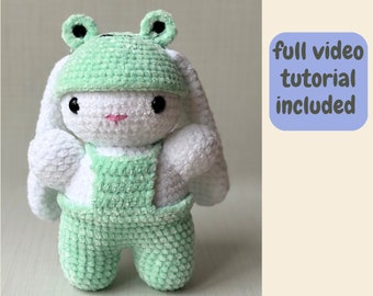 PATTERN Froggy Bunny Crochet GIFT