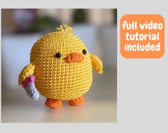 PATTERN Crochet Chick : ( Chicken /Amigurumi ) Gift