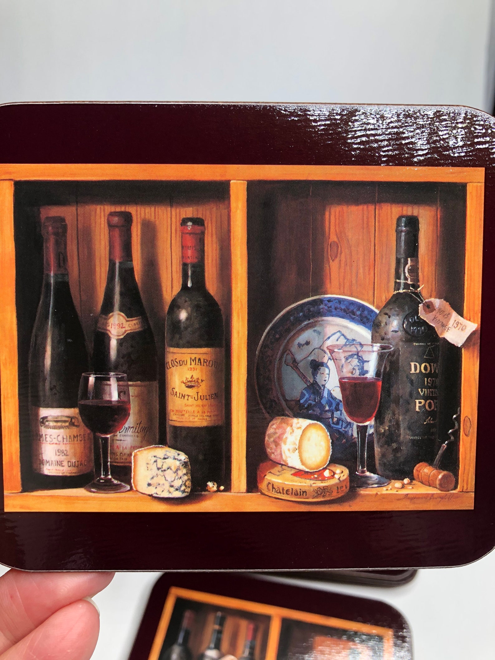 Jason Placemats and Coasters fine wine image Etsy