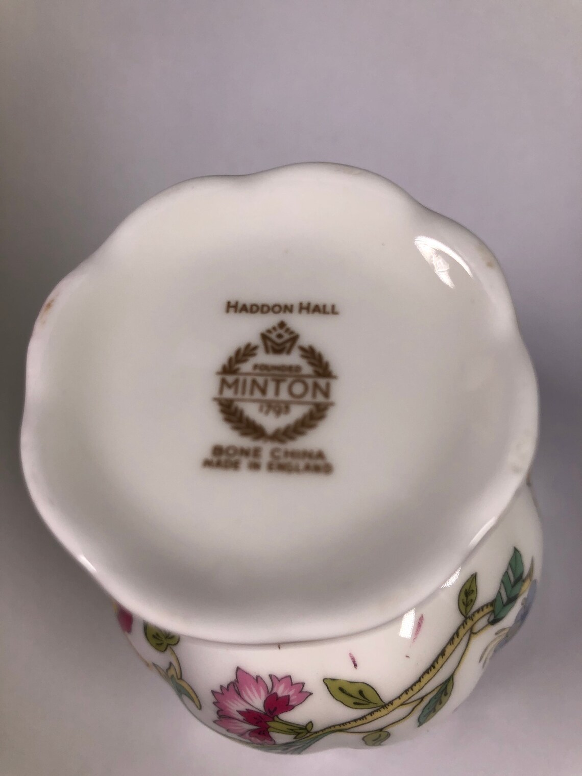 Haddon Hall Minton fine bone china made in England Etsy