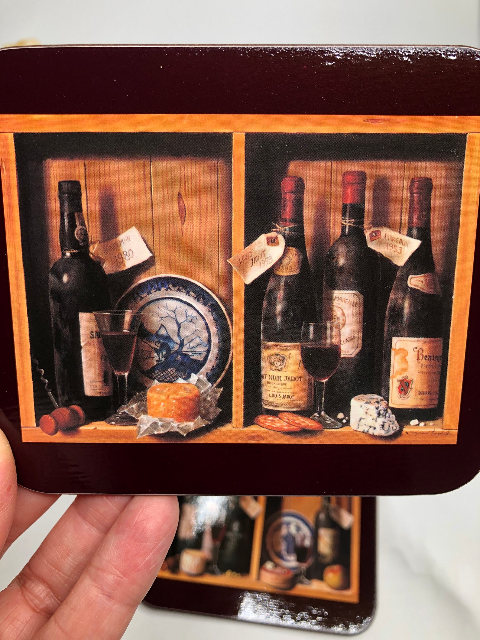 Jason Placemats and Coasters fine wine image Etsy