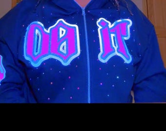 Stray Kids Rhinestone Zip up Hoodie | DO IT Inspired K-pop Hoodie