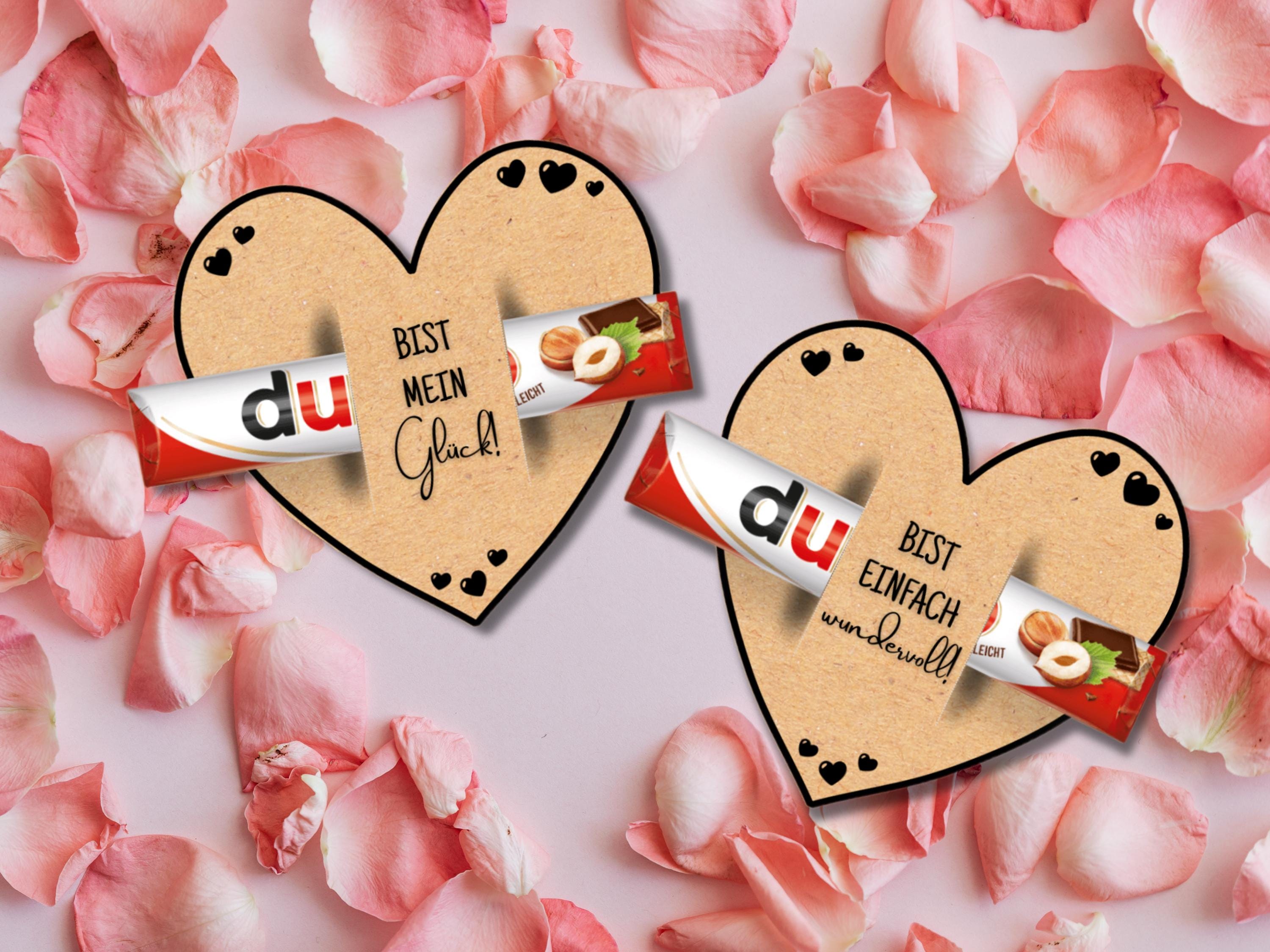 Gift Rapper Messages Valentine's Day Duplo Wrapper Printable Template | Heartfelt Love ...