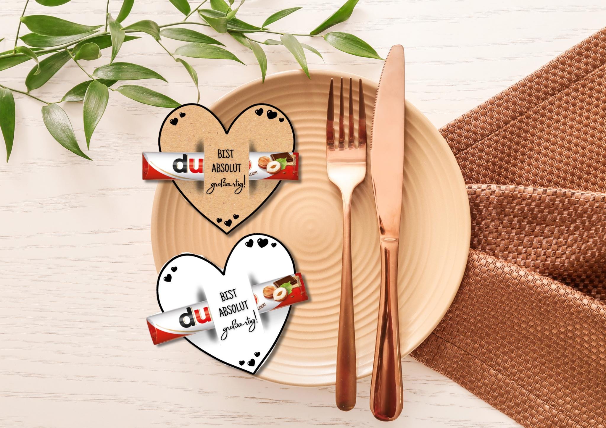 Gift Rapper Messages Valentine's Day Duplo Wrapper Printable Template | Heartfelt Love ...