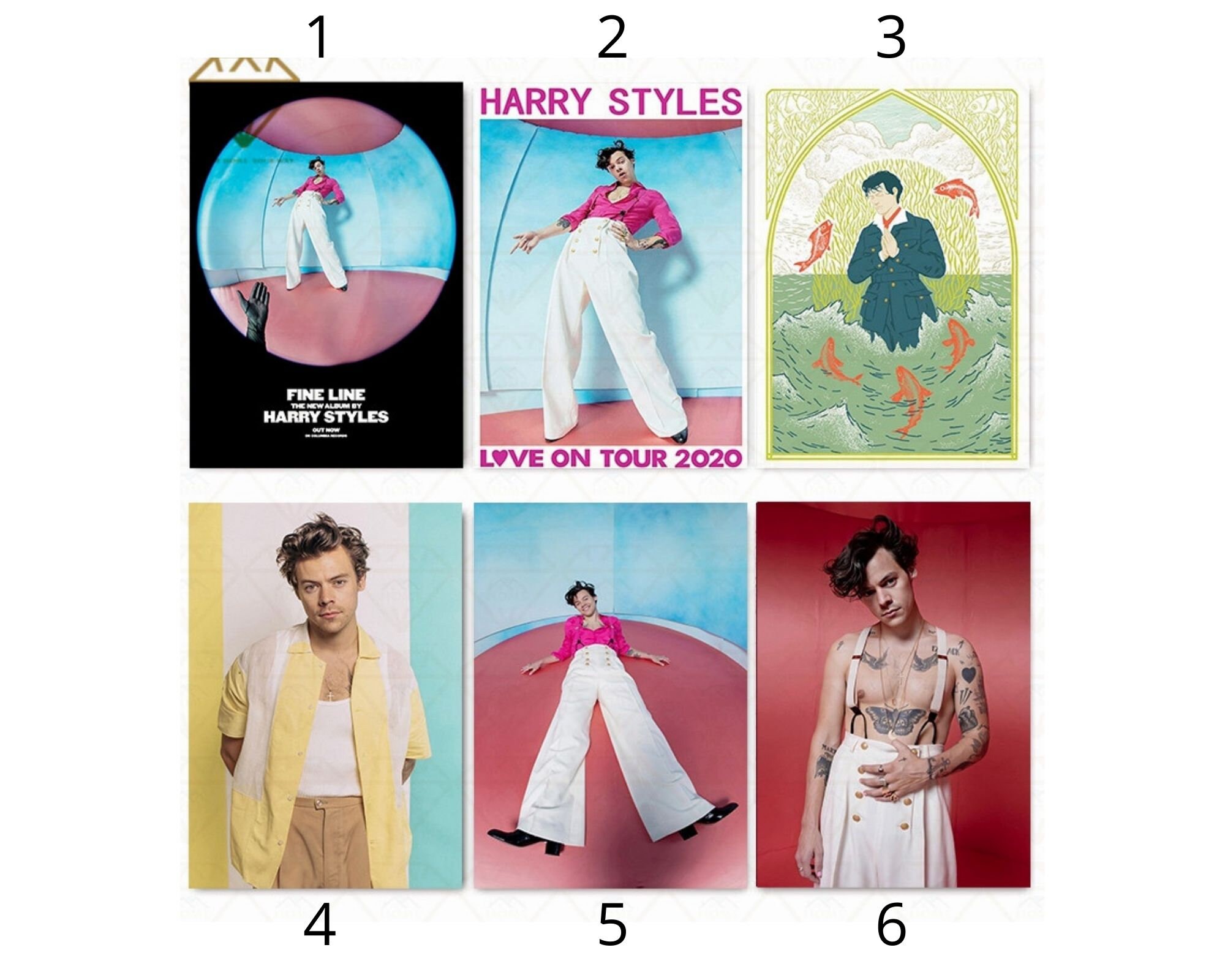 5D DIY Diamond Painting Harry Styles Full Square/Round Drill | Etsy