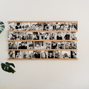 Wall photo bar oak 40-110 cm || REAL WOOD NATURAL