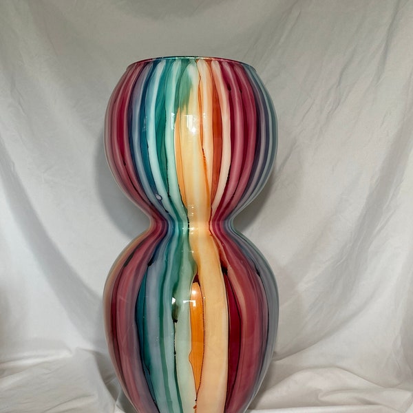 Hourglass Shape Vase Etsy