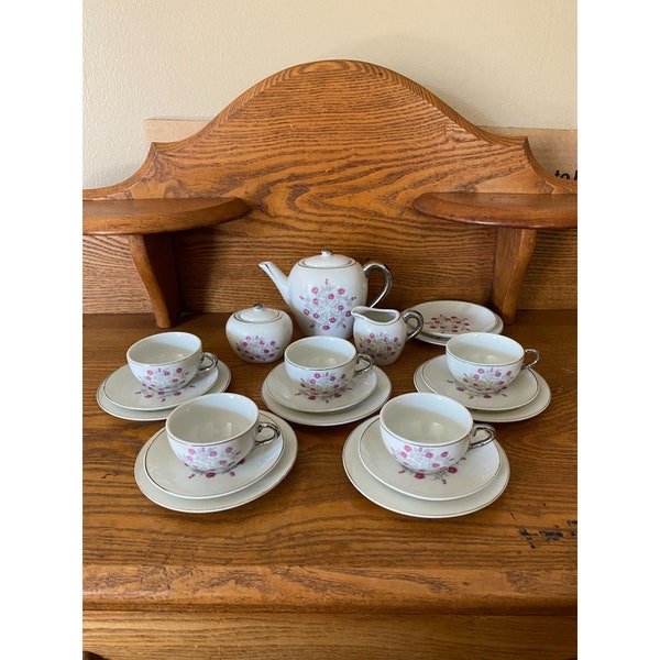 Childrens Silver Tea Set Etsy