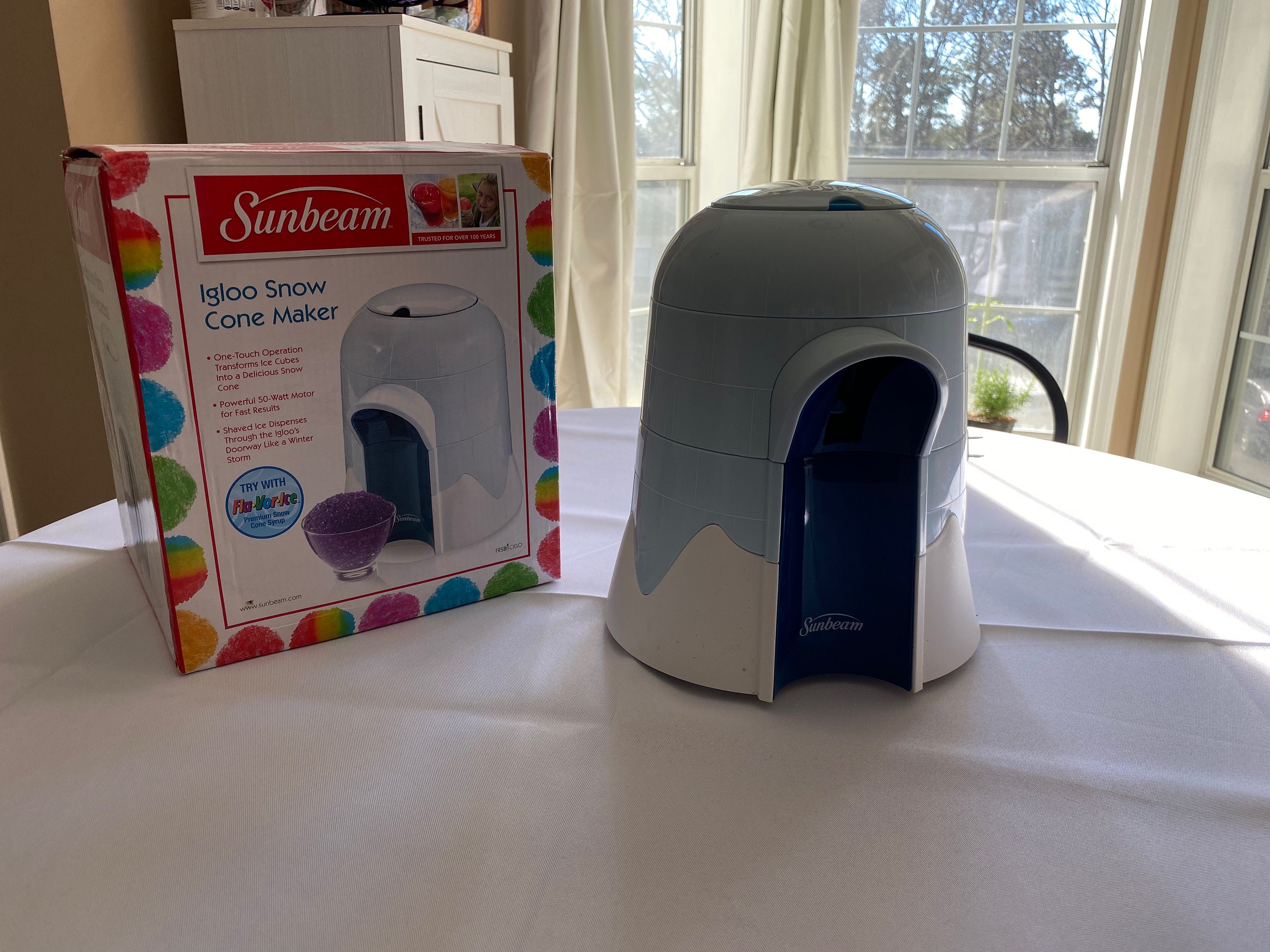 Sunbeam Igloo Snow Cone Maker Etsy
