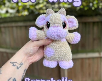 Baby Cow Amigurumi Crochet PDF Digital Pattern