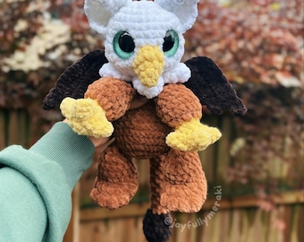 Baby Griffin Amigurumi PDF Digital Häkelanleitung