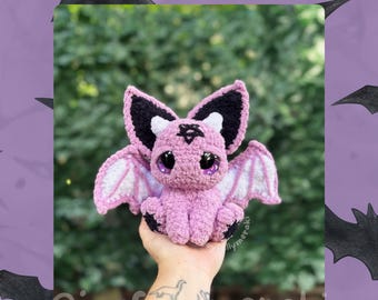 Lilith die Fledermaus Amigurumi Häkelanleitung für PDF-Dateien