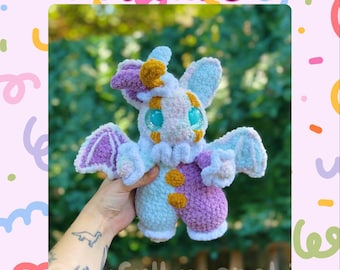 Baubo the Jester Bat Amigurumi PDF Digital Häkelanleitung