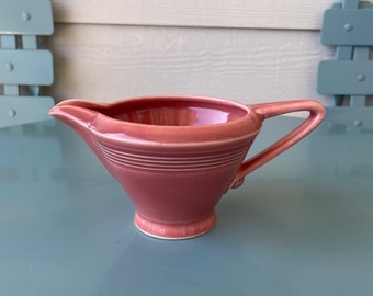 Vintage Harlequin (HLC Fiesta) Creamer in ROSE